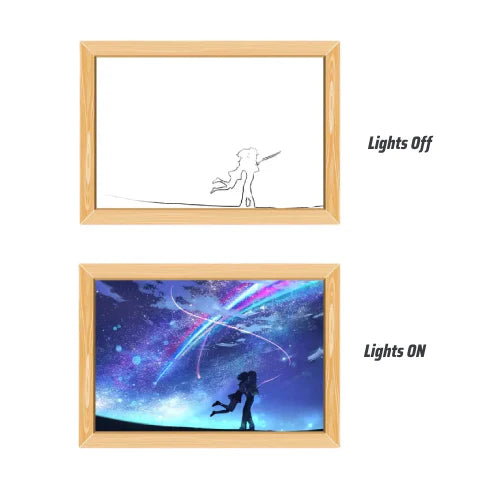 Romantic Couple LED Frame