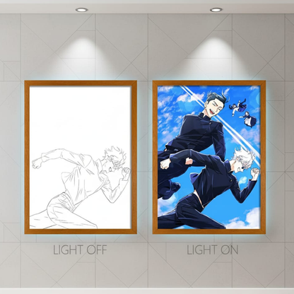 Jujutsu Kaisen LED Glow Art Frame