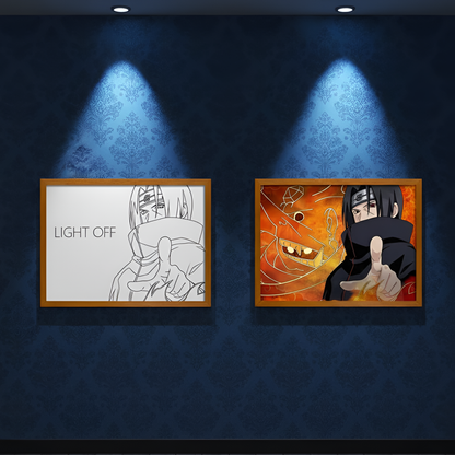 Young Naruto LED Light Frame