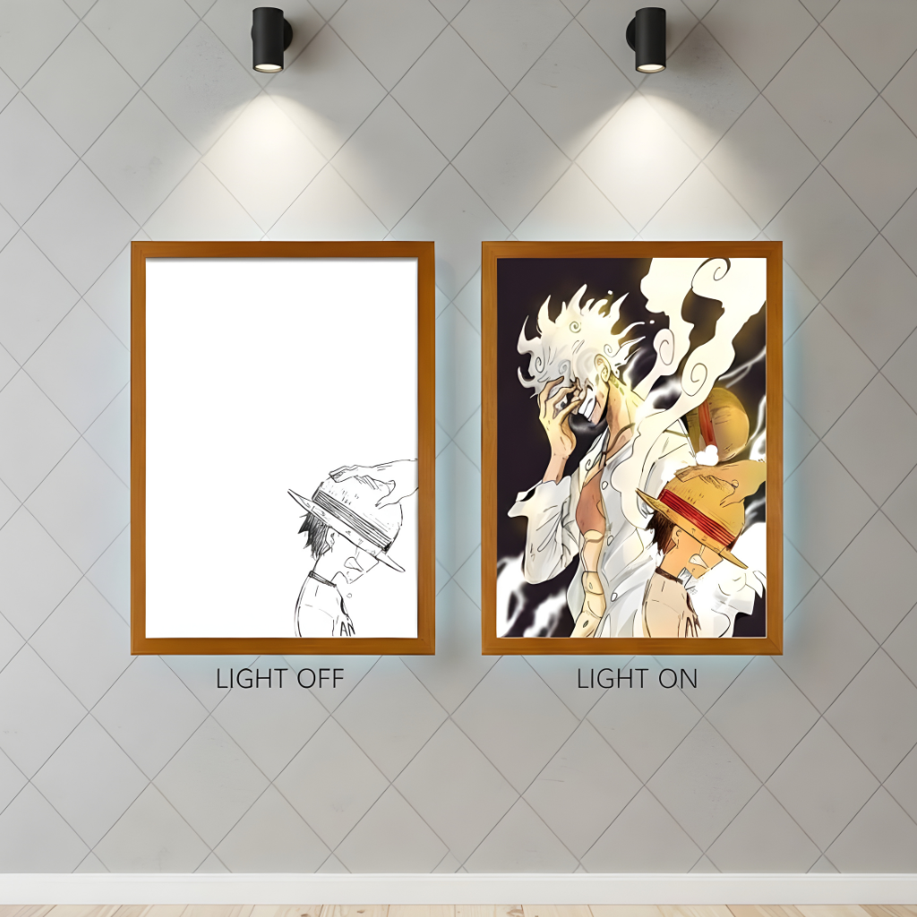 One Piece LED Frame Art
