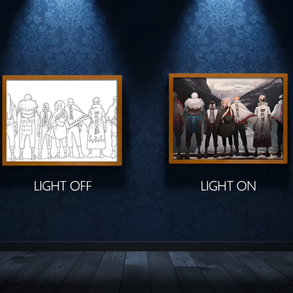 Young Naruto LED Light Frame