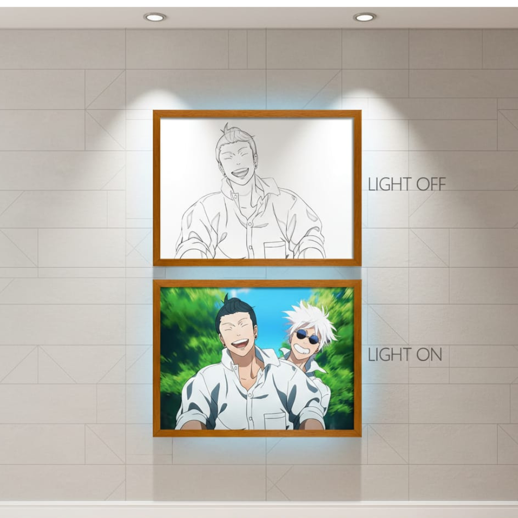 Jujutsu Kaisen LED Glow Art Frame