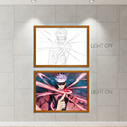 Jujutsu Kaisen LED Glow Art Frame