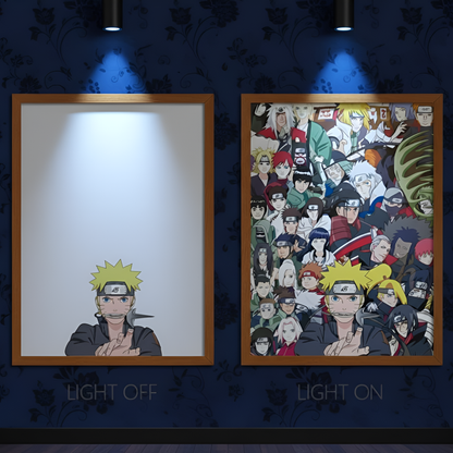 Young Naruto LED Light Frame