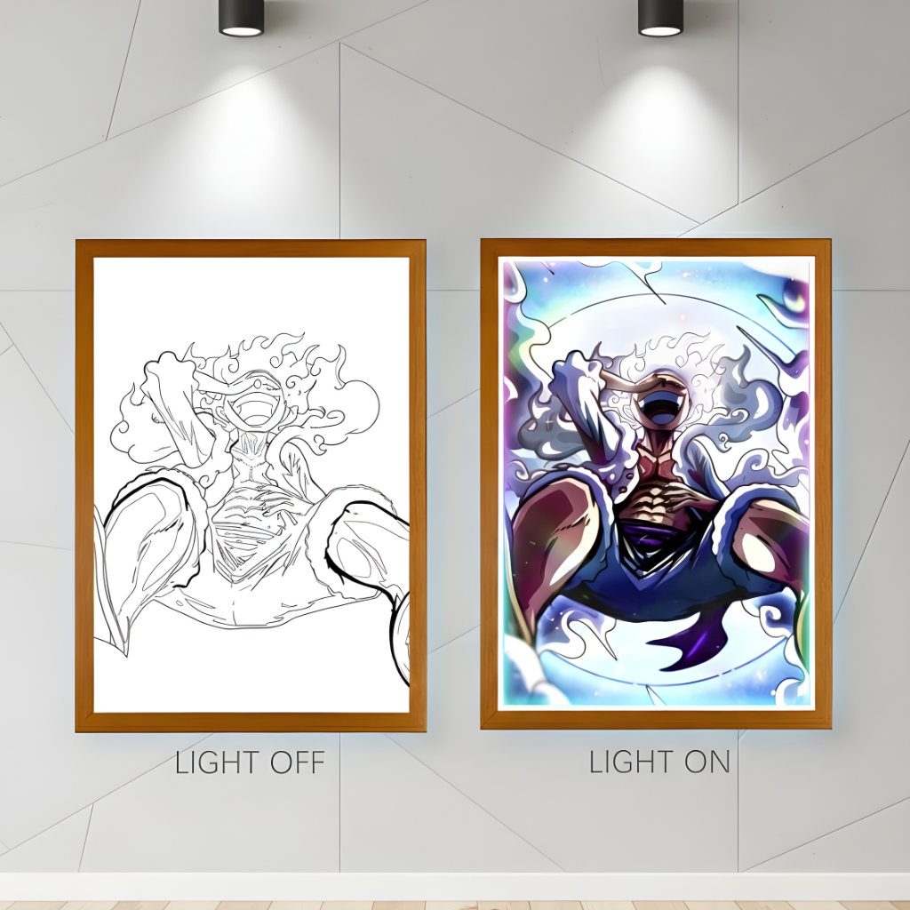 One Piece LED Frame Art
