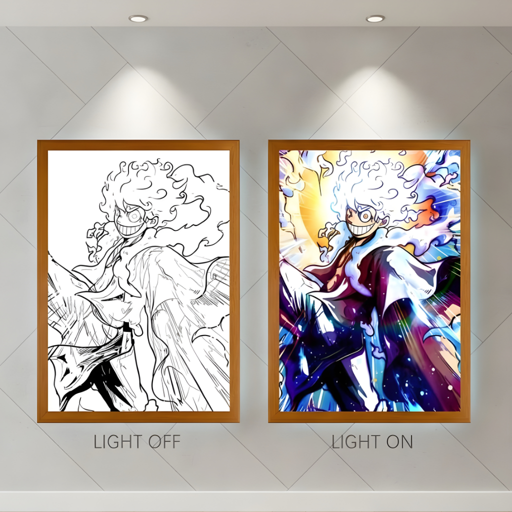 One Piece LED Frame Art