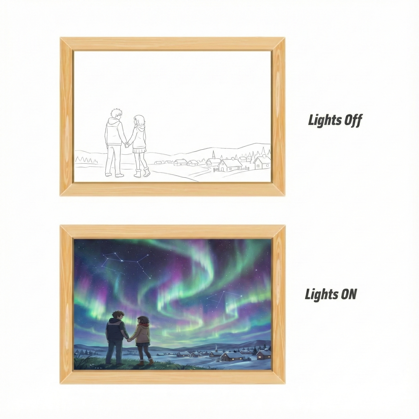 Romantic LED Art Frame