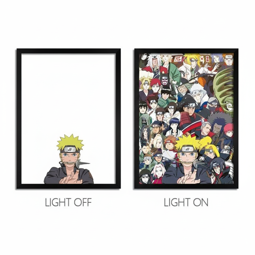 Young Naruto LED Light Frame