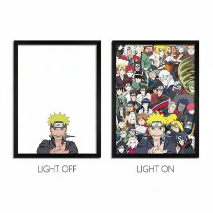 Young Naruto LED Light Frame