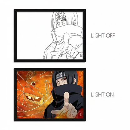 Young Naruto LED Light Frame