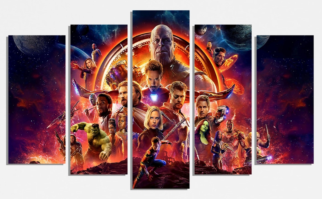 avengers:Avengers War Vinyl Sunboard 5mm glossy print Collection shape 3